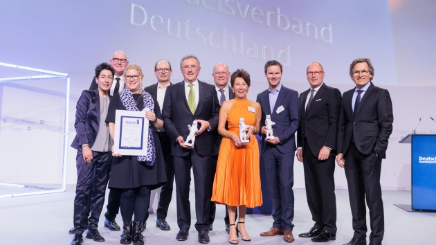 Deutsche Handelspreise verliehen - Deutsche Handelspreise für Erwin Müller, Zalando und Josef Sanktjohanser - Quelle: Joerg Sarbach